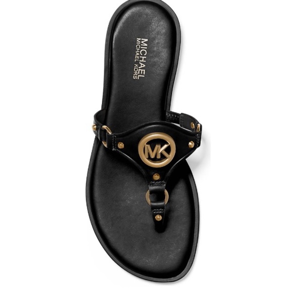 Michael Kors Conway Leather Sandal